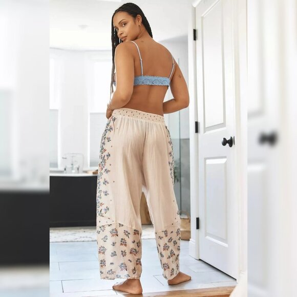 Anthropologie Handkerchief Pants 3X Plus Women's Floral Billowy Pant NEW 45456 - Picture 2 of 5